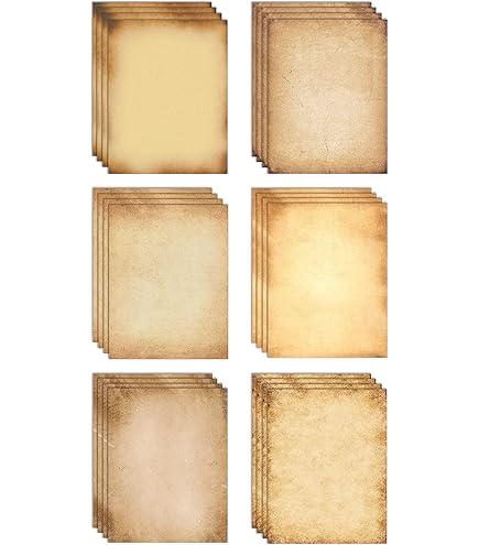 Amazon.com : Reskid 50-Pack of Vintage Antique Stationery