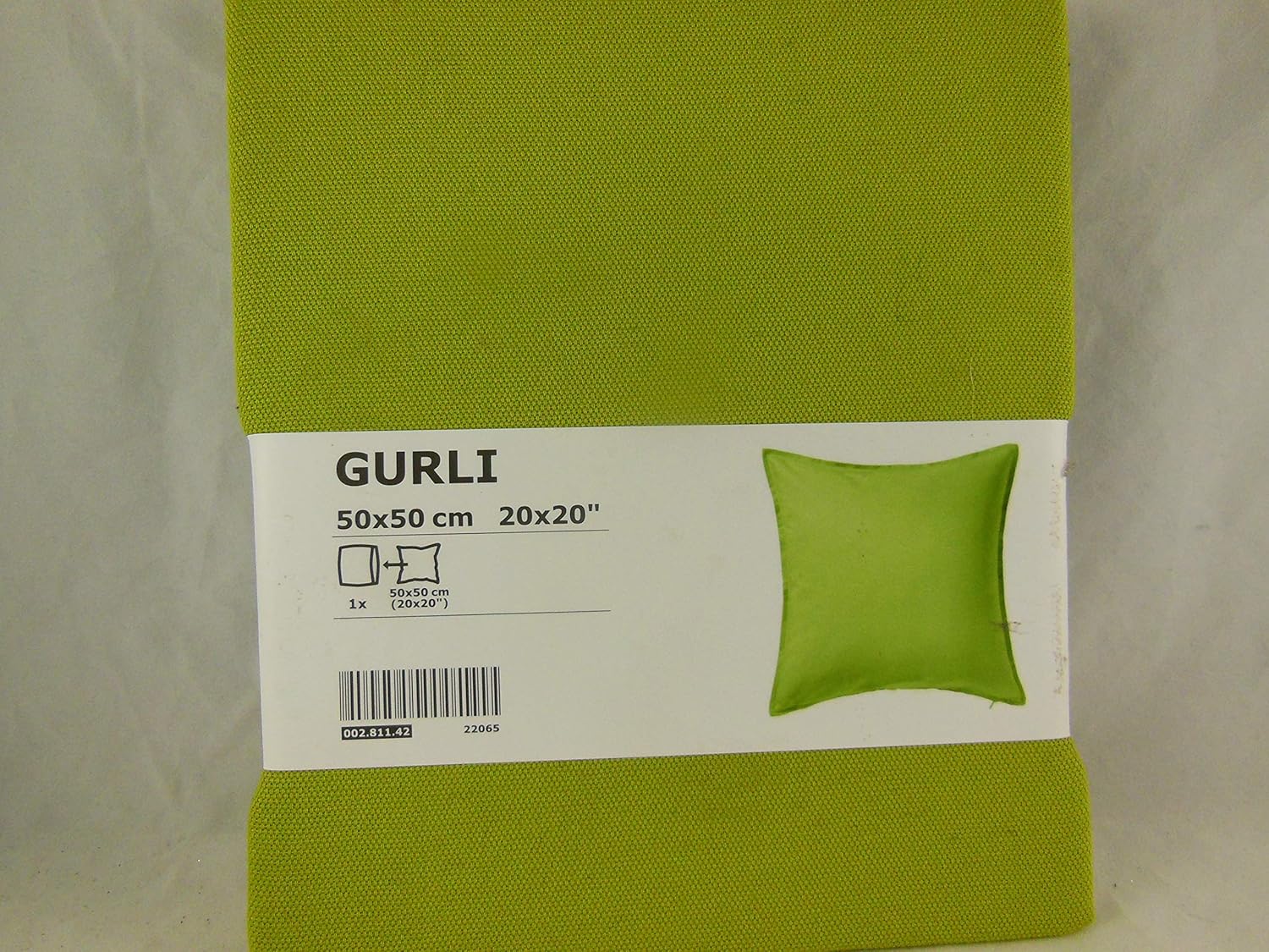 Amazon Com Ikea Gurli Solid Light Green Throw Pillow Cover