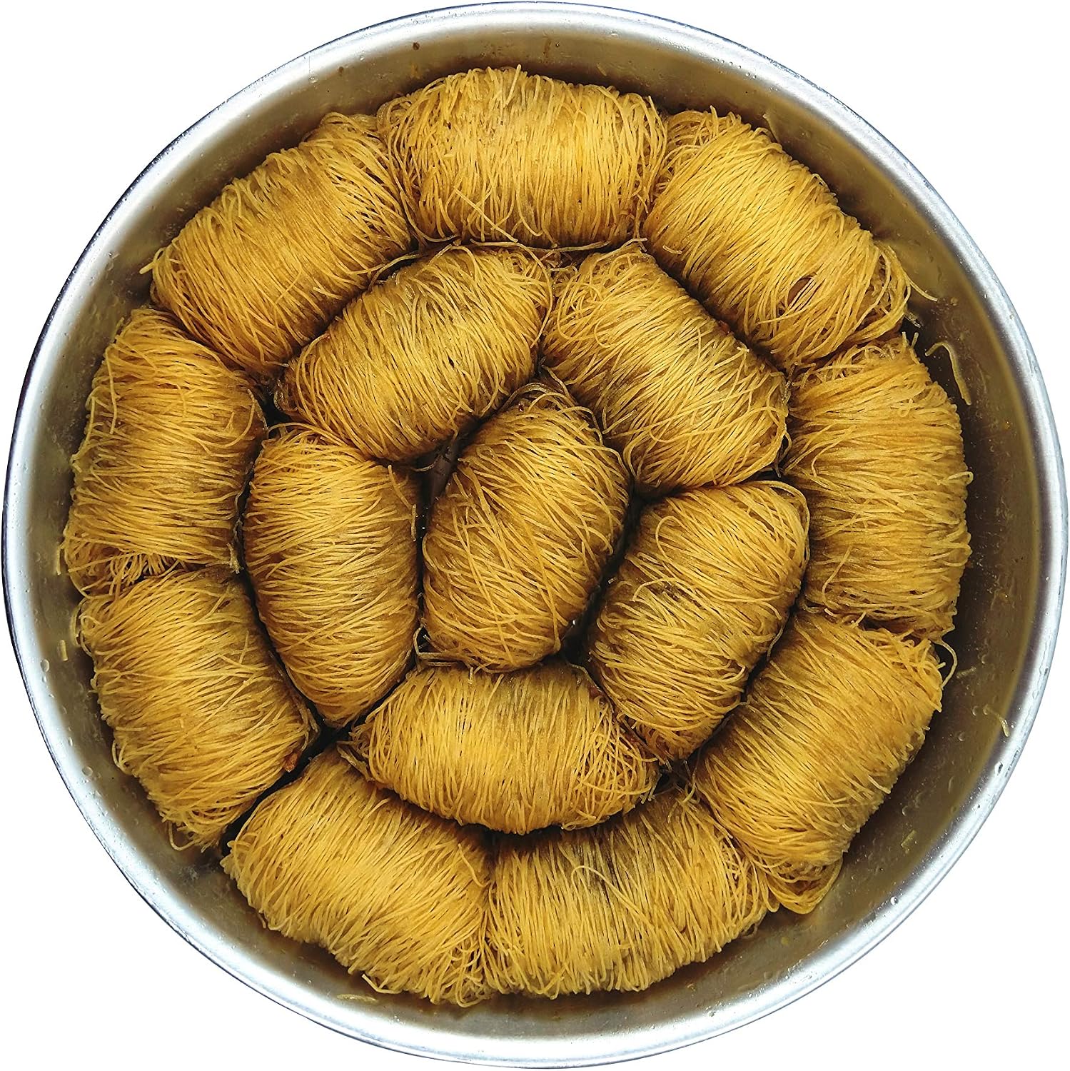 Kataifi with Nuts and Syrup, Traditional Greek Handmade Pastry, Net Weight 1kg, 1 kg (Pack of 1) - Image 3