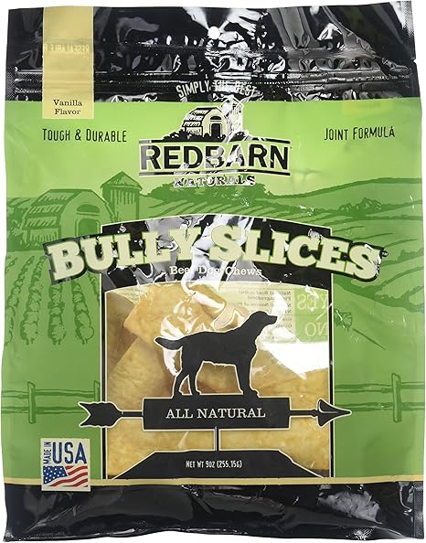 Amazon Com Redbarn Natural Bully Slices Vanilla 3 L X 10 5 W X