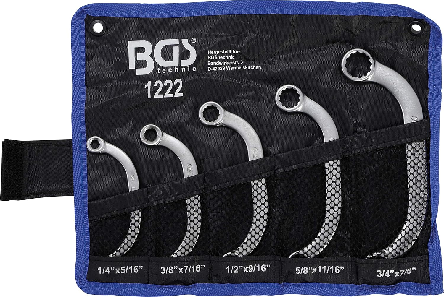 BGS 1222, Silver/Black, 1/4 - 7/8-Inch - Image 4