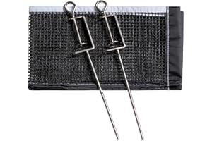 Champion Sports Table Tennis Net and Post Set, 1/2"