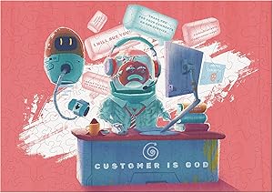 The Interactive Augmented Reality,Original Design Wooden Puzzles Jigsaw, Artifact Preschool Animal Puzzle,Best Gift 163 Pieces for Adults and Kids, Unique Shape Room Decor Fish,8.3 x 11.7 inches