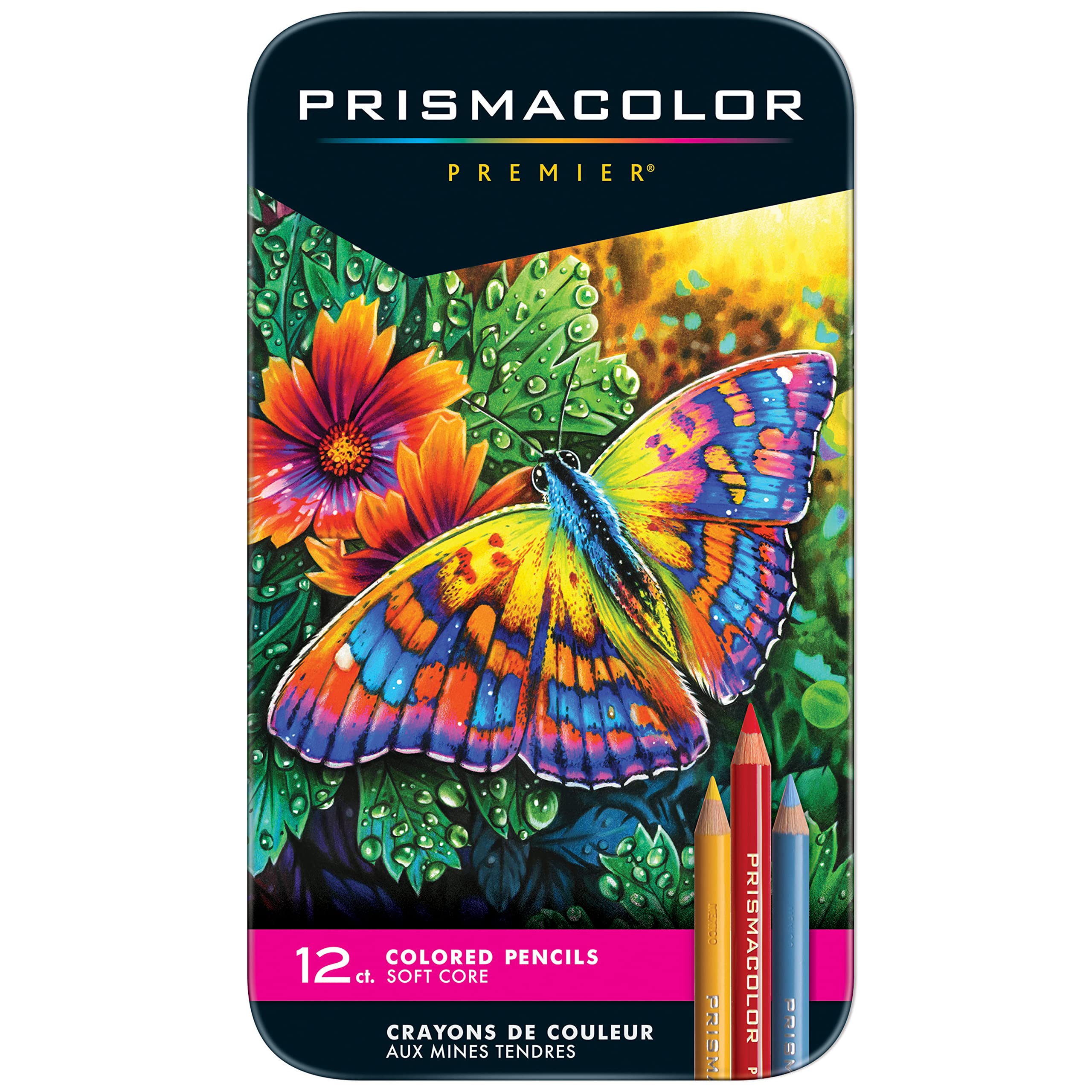 Prismacolor Premier Colored Pencils - Soft Core Landscape Set, 12 Artist Grade Pencils - View #4