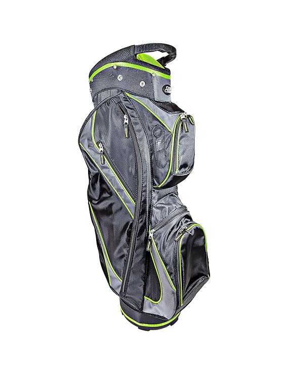 Club Champ Deluxe Cart Golf Bag, Black/Green, Cart Bags Amazon Canada