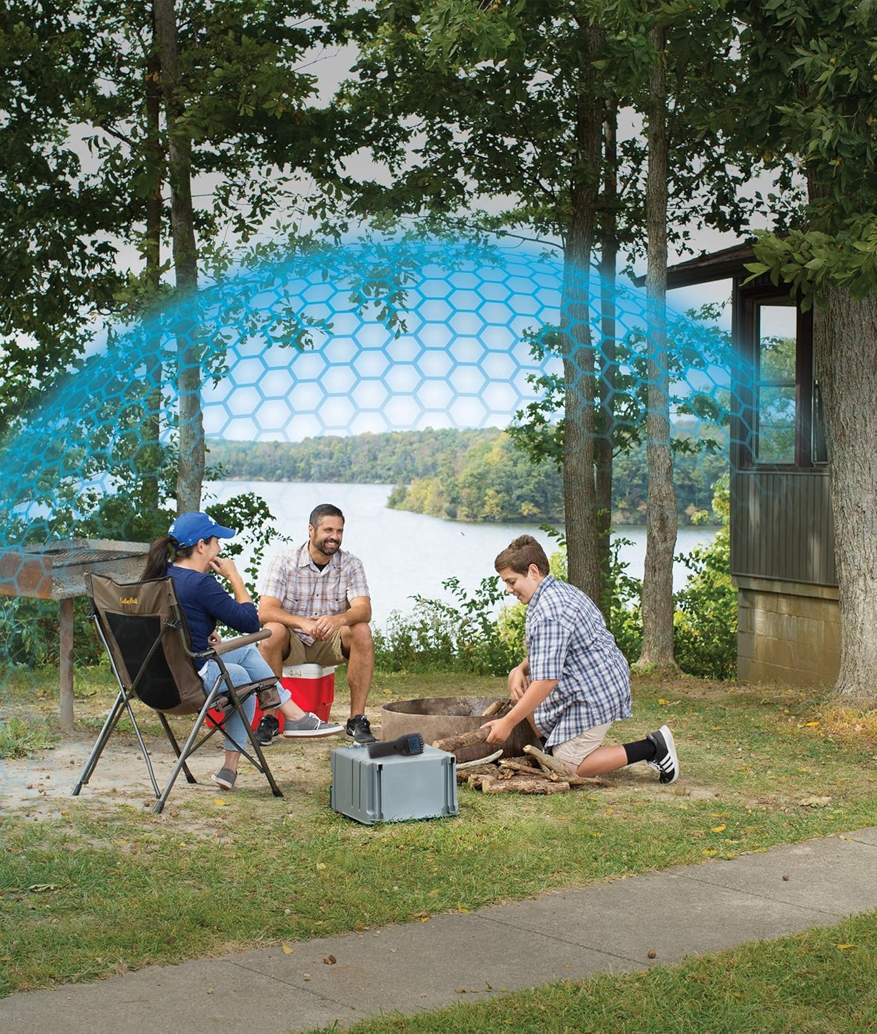 Thermacell MR300 Mosquito and Midge Protector Includes 3 x 4hr Mats and 1 x 12hr Cartridge Easy to Use - Image 4