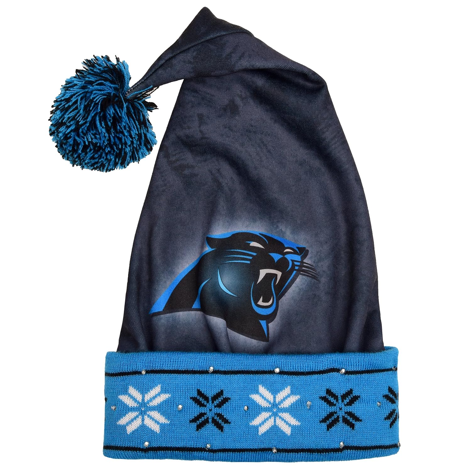 Carolina Panthers Light Up Santa Hat