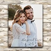 Custom HD Metal Photo Print, Add Your Pictures to Thick 1.15mm Aluminum Panel, Vibrant 3D Effect, Size and Display Options (8" x 10" Portrait, Single)