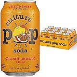 Culture Pop Soda, Orange Mango & Lime, Probiotic