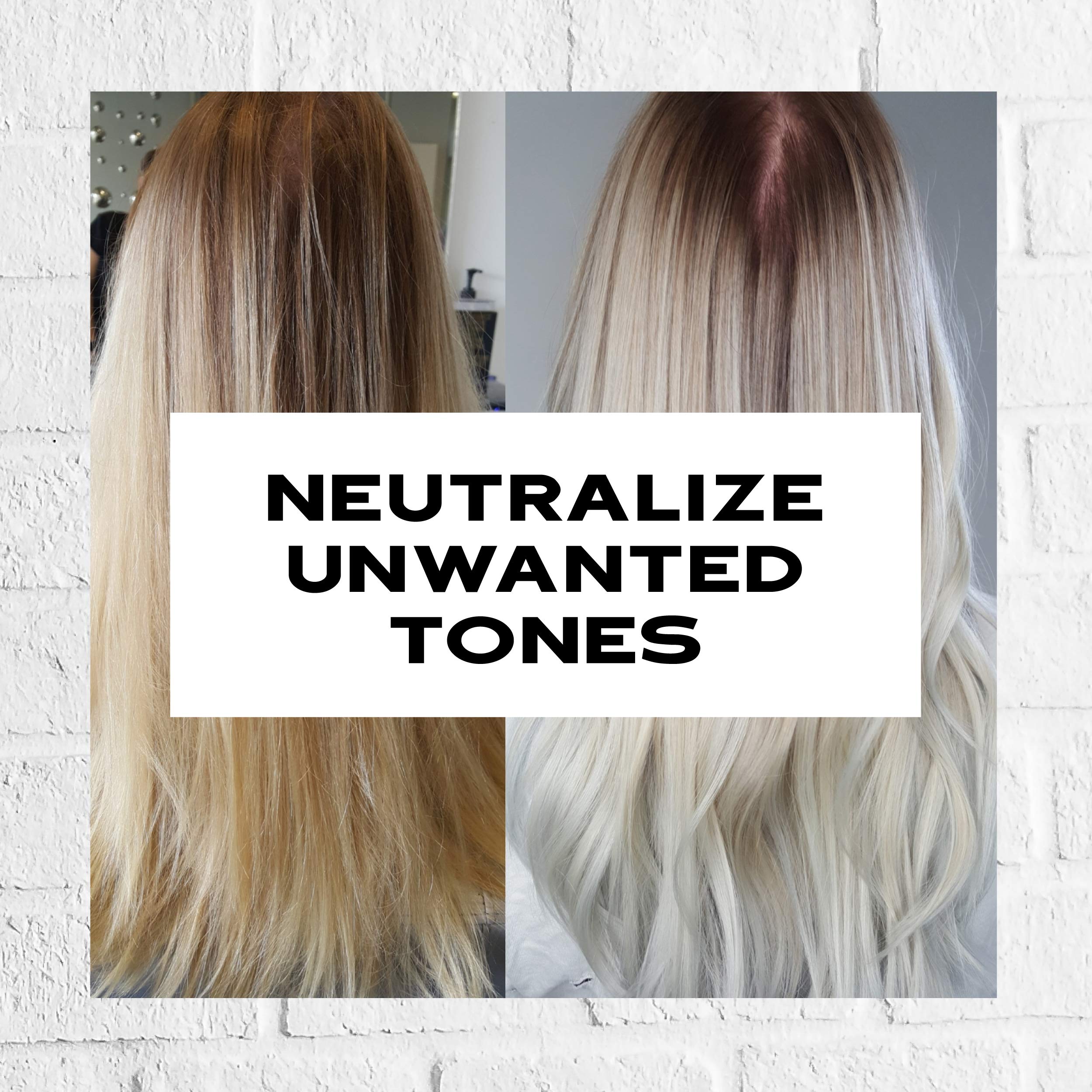 Keracolor Purple or Gold Toning Drops to Create Your Own Purple Shampoo - Mix with Any Shampoo, Conditioner or Cream Styler