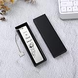 Sibba Stainless Steel Bookmark 5 x 1 Inches Silver Reading Gift view 6