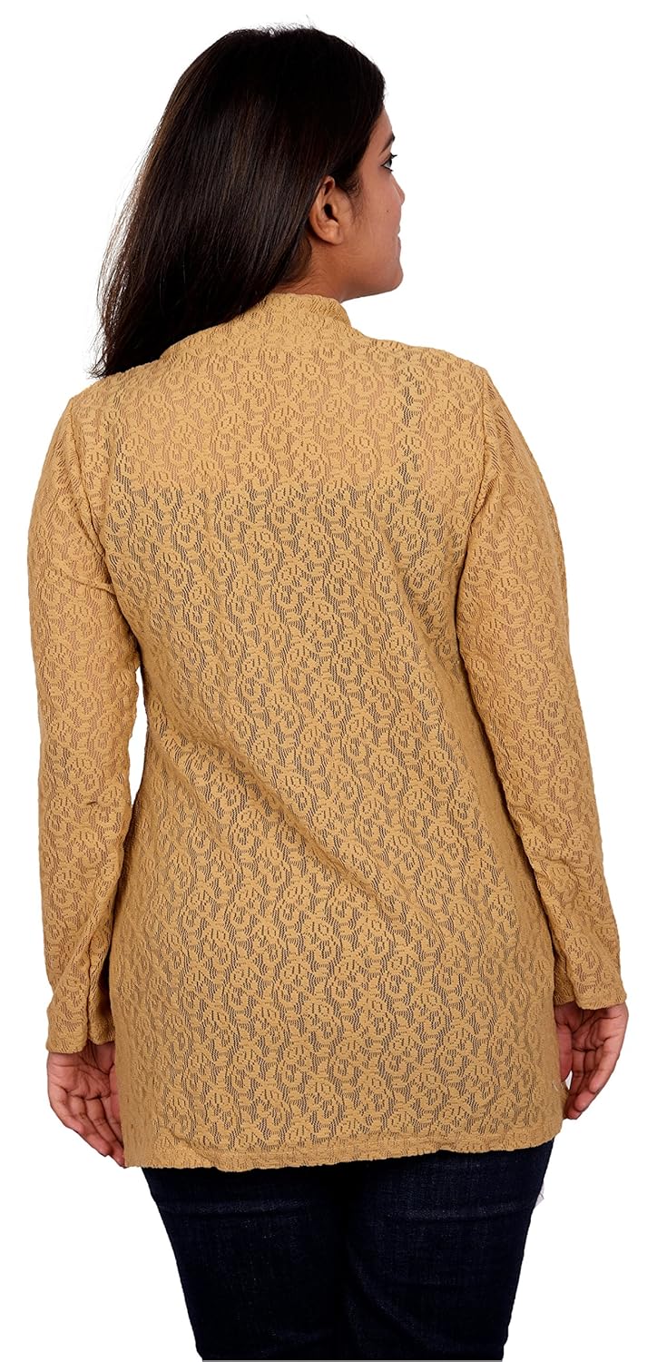 cetc nj net women's shrug - 7 colours 5 sizes