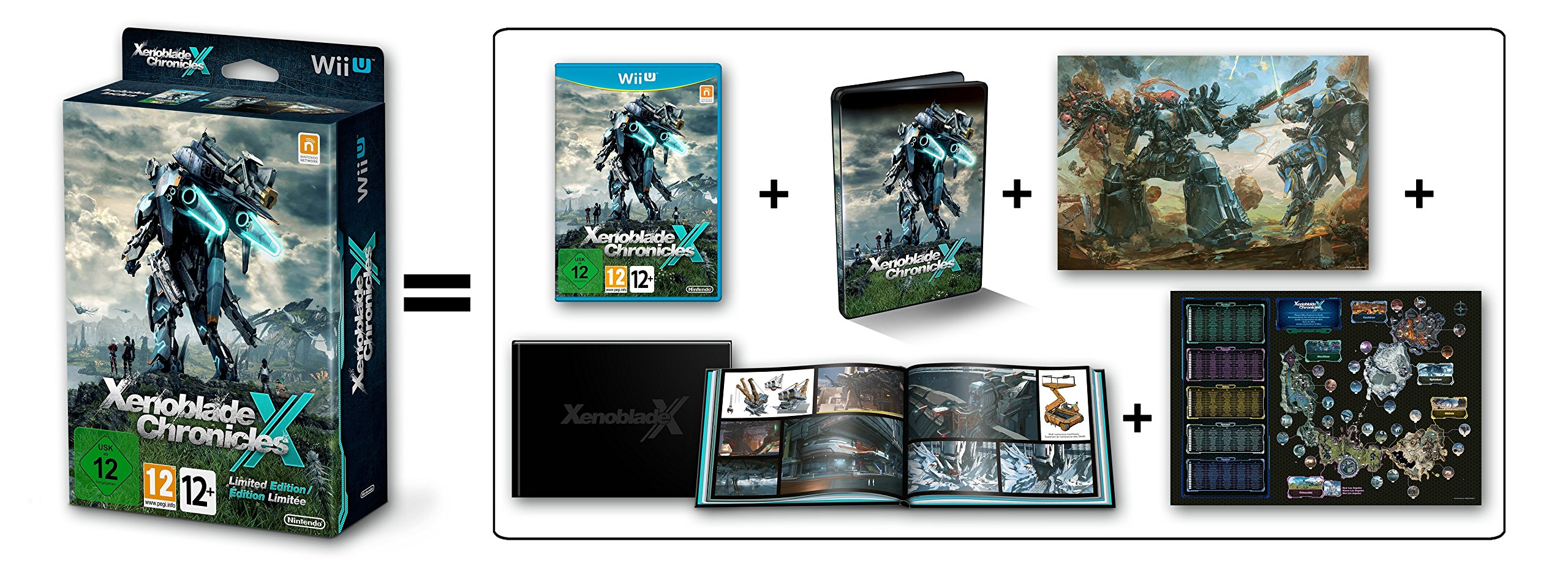 Wii U Xenoblade Chronicles X SteelBook SE