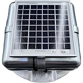 Solar RoofBlaster for 3.5" Ribbed Conex Shipping Container (Galvanized)