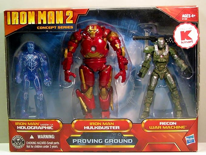 Iron Man 2 Movie Exclusive Concept Series 4 Inch Action