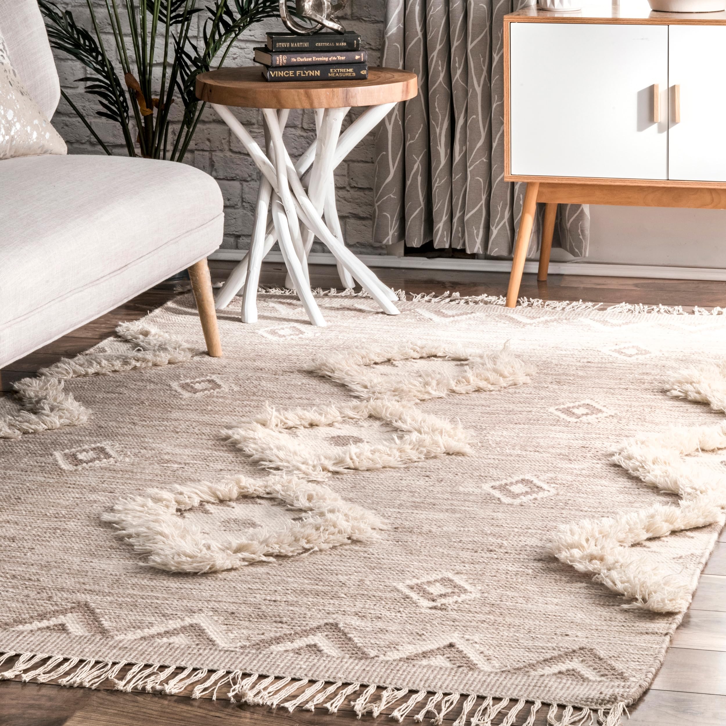 nuLOOM Area Rug, 2' x 3', Beige