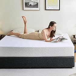 Aosha Queen Mattress,8/10/12 inch Memory Foam