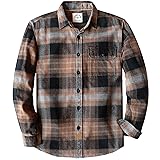 Dubinik®Mens Flannel Shirts Long Sleeve Flannel