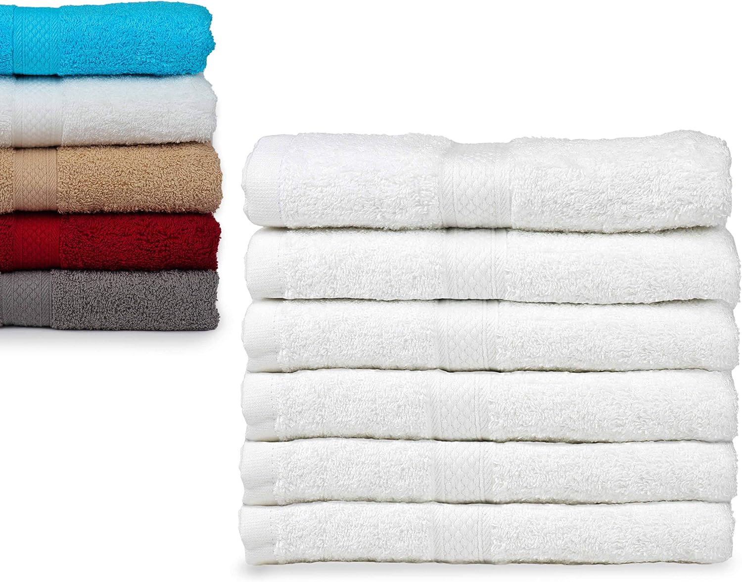 Wholesale Cotton Hand Towels Easy Care Multipurpose Use for Bath, Hand