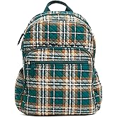 Cotton Campus Backpack, Orchard Plaid