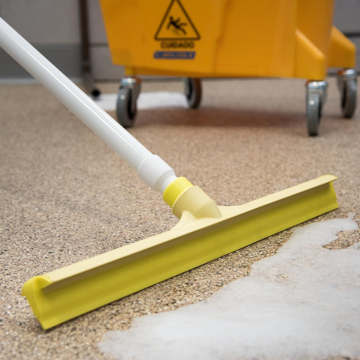 Case of 6 20 Length Yellow Carlisle 3656704 Solid OnePiece Foam Rubber