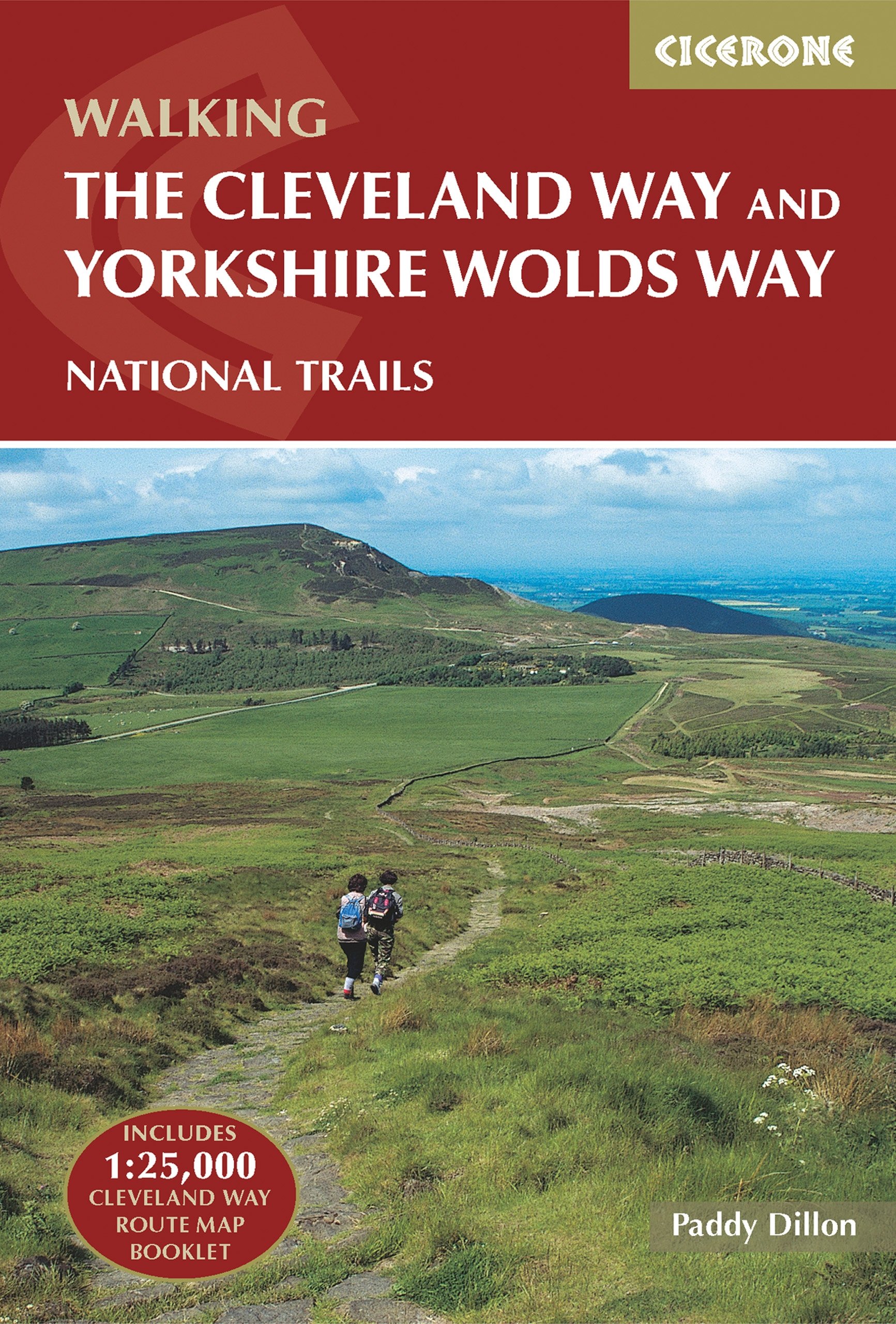 The Cleveland Way and the Yorkshire Wolds Way: Includes OS 1:25K Map Booklet to the Cleveland Way: Includes 1:25,000 Cleveland Way route map booklet: NATIONAL TRAILS