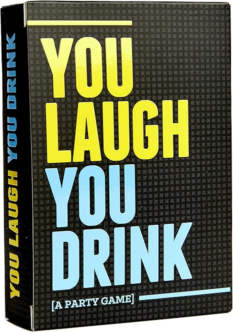 Amazon Com You Laugh You Drink The Drinking Game For People Who Can T Keep A Straight Face A Party Game Toys Games