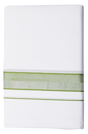 Men's Pure Cotton Dhoti's (111_White_3.60M)