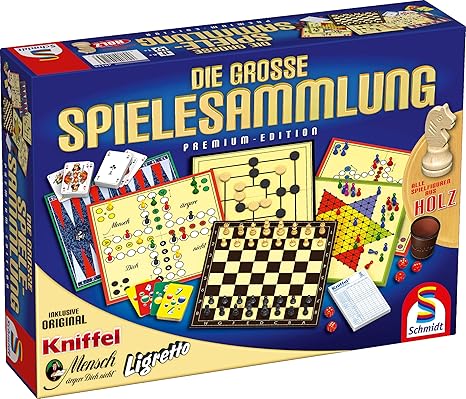 Schmidt Spiele 49125 49125-Die große Spielesammlung, bunt