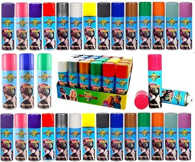 Party Success Temporary Hair Colour Spray Green 125ml Wash Out