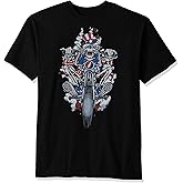 Liquid Blue Men's Plus-Size Grateful Dead Moto Sam Short Sleeve T-Shirt