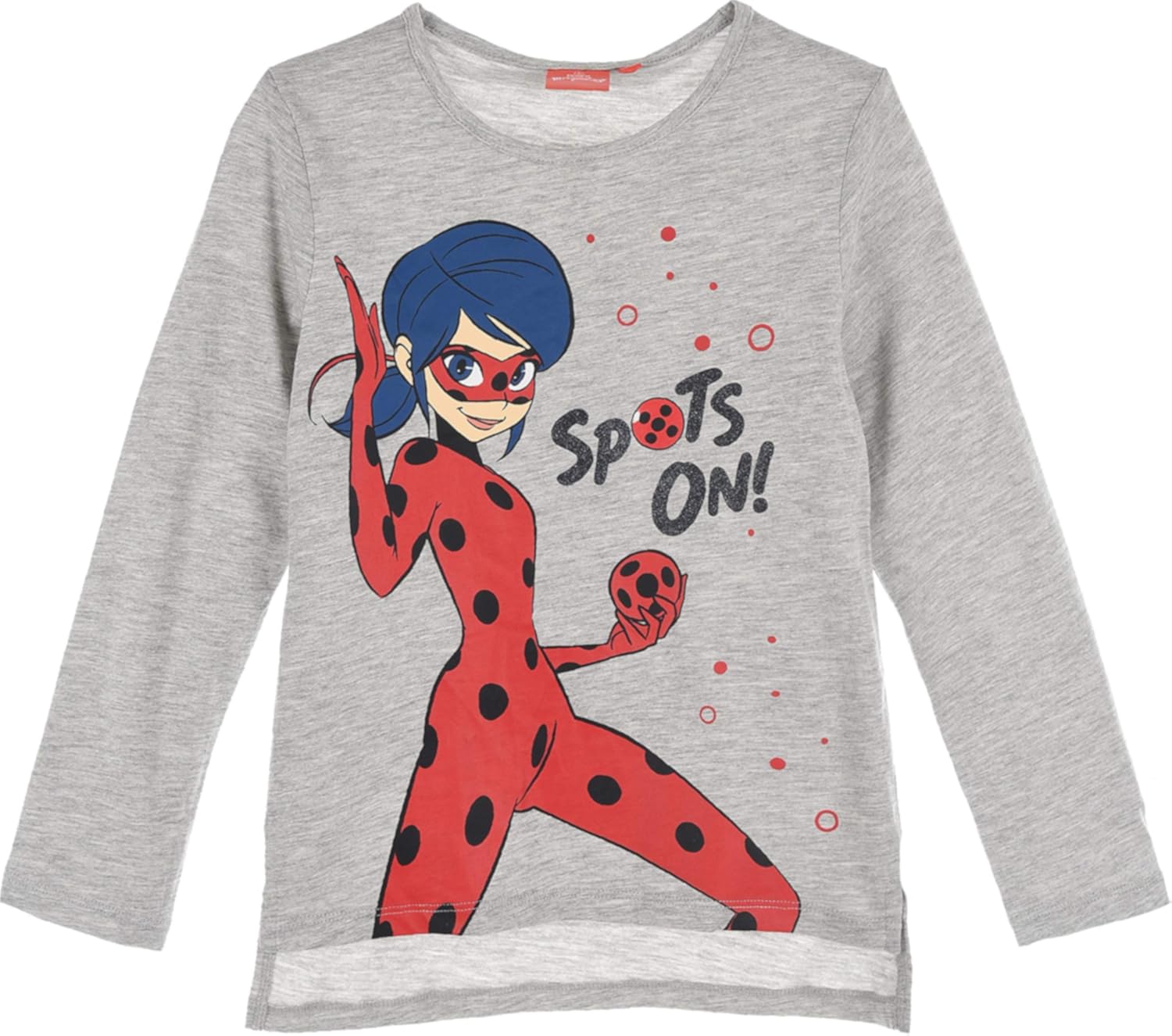 Miraculous Ladybug Mädchen Langarmshirt