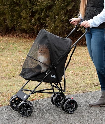 Pet Gear Travel Lite Plus Stroller, Compact, Easy Fold, No