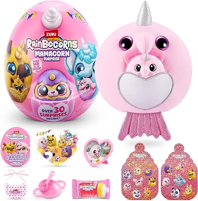 Rainbocorns Mamacorn Surprise Bolb Fish ZURU Collectible Plush Toy 3+