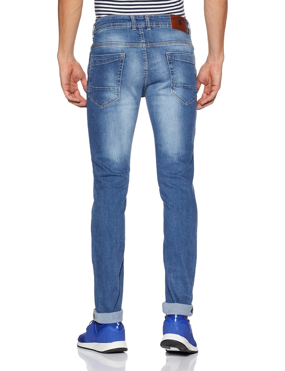peter england men's skinny fit jeans