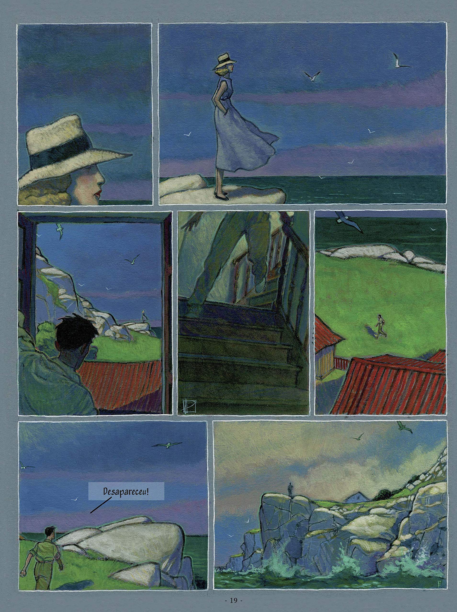 Livro 'Traço de Giz' por Miguelanxo Prado