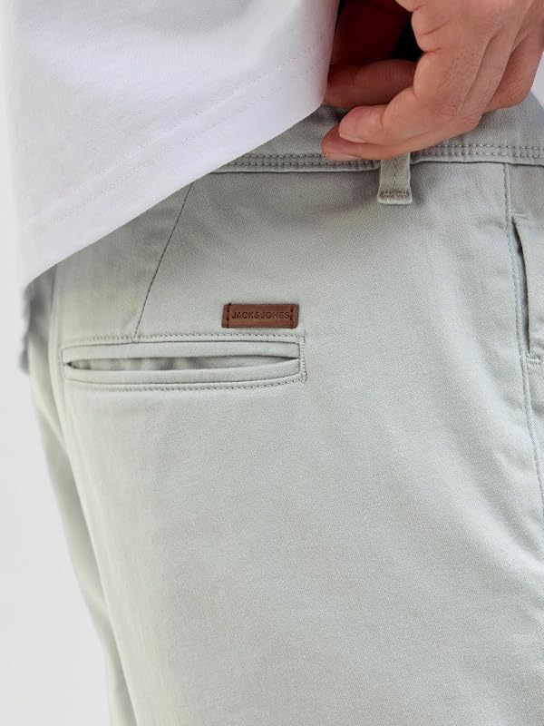 Pantaloncini da Uomo Jpstbowie Solid SRT SN, Grigio Acqua, L
