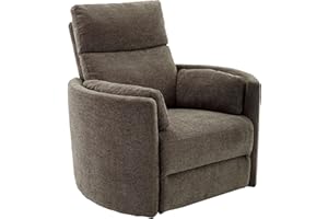 Parker Living Radius - Krypton Power Swivel Glider Recliner for Adults with USB and Type-C Ports, Single Sofa Chair for Living Room