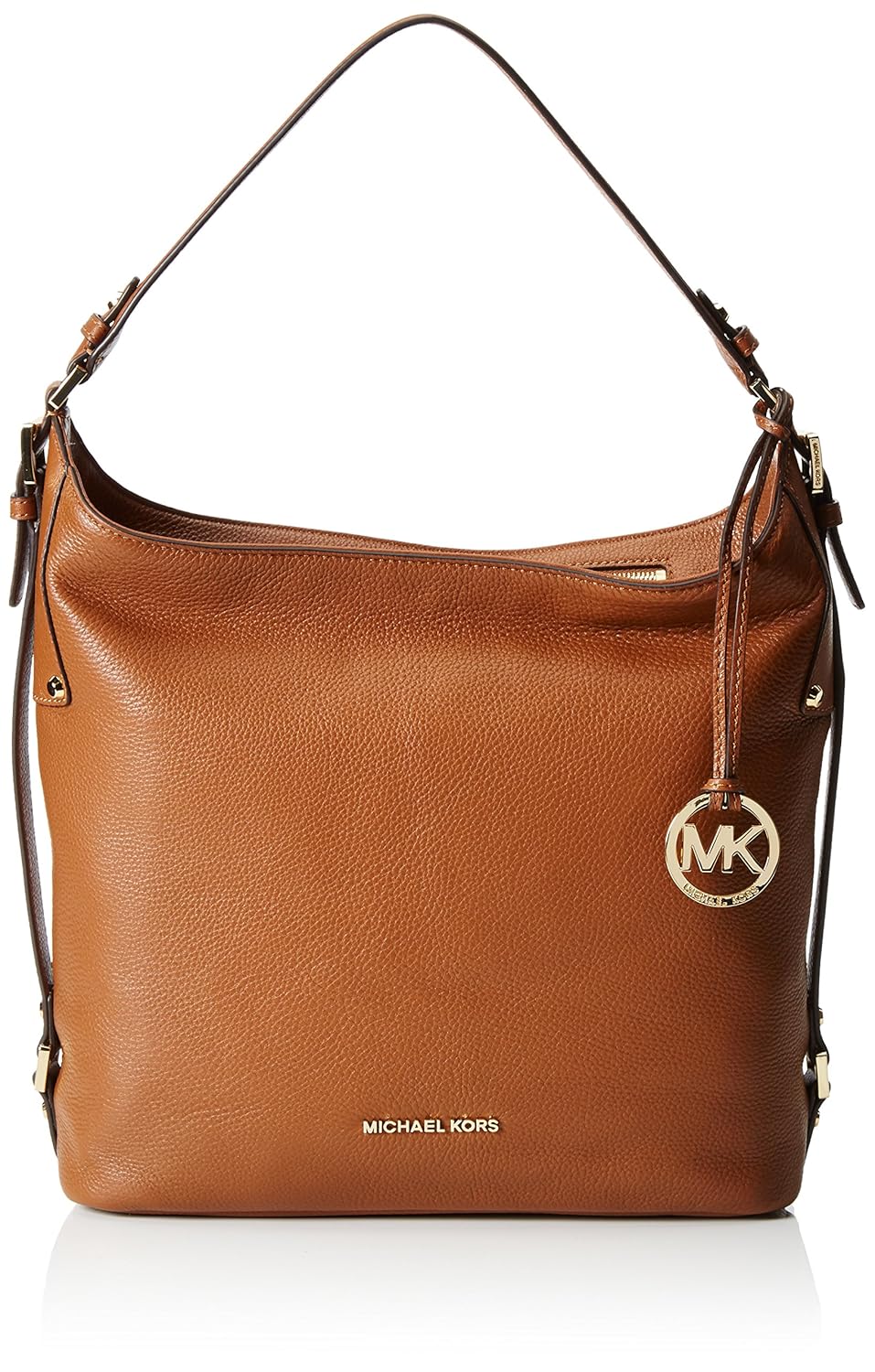 MICHAEL Michael Kors Luggage Bedford Belted Large Shoulder Bag Leather