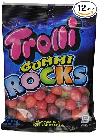Trolli sour brite rocks peg bag 4oz (020709012357)