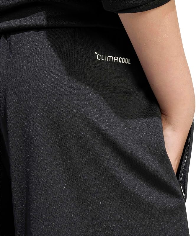 Unisex niños Entrada26 Training Kids Shorts, Black/White, 7-8 Years