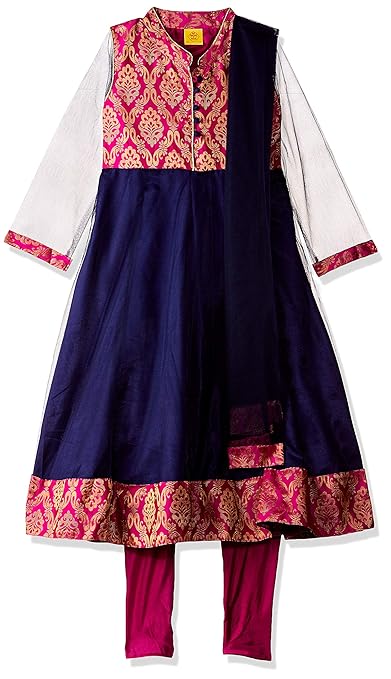 Girls' Regular Fit Salwar Suit Set