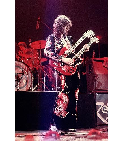 LED ZEPPELIN ライブポスター Led Zeppelin Live Pics Poster 11x17 – BananaRoad