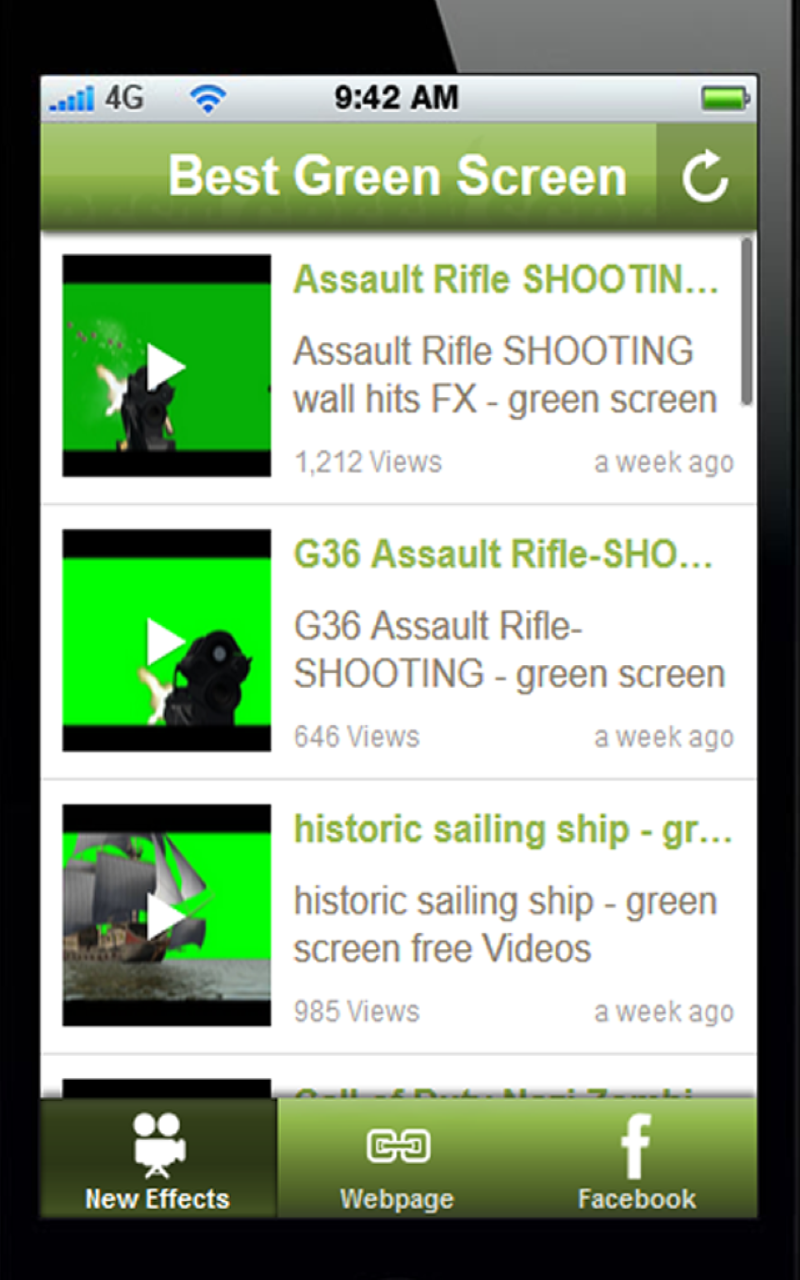 Best Green ScreenAmazon.esAppstore for Android
