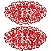 2 Pieces 15 Inch Doilies Crochet For Dressers And End Tables Crafts - View #9
