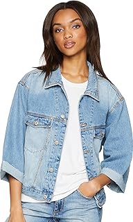 lightweight cropped denim jacket