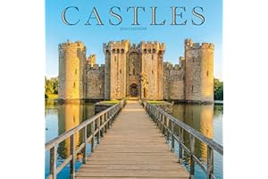 Castles Calendar 2024 Square Scenic Wall Calendar - 16 Month
