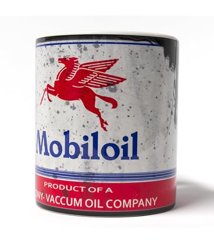 Amazon.com | Shell Motor Oil Can Lube 11 oz. Coffee Mug Antique Collector: Coffee  Cups & Mugs