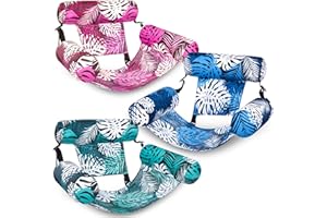 Sloosh Pool Floats Chairs Adult, 3 Packs Inflatable Pool Lounge Chairs,Blow up Pool Noodles Floats for Adults,Floating Water Chair for Pool Party Summer Water Fun