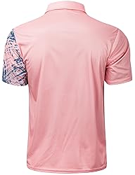LE VONFORT Polo Shirts for Men Dry Fit Short Sleeve